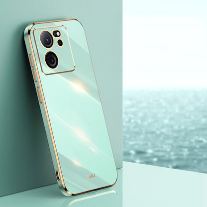 XINLI Straight Edge 6D Electroplate TPU Phone Case, For Xiaomi Redmi Note 13 Pro+, For Xiaomi Redmi Note 13 Pro, For Xiaomi Redmi K60 Ultra / Mi 13T