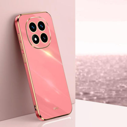 XINLI Straight Edge 6D Electroplate TPU Phone Case, For Redmi Note 14 Pro 4G Global, For Redmi Note 14 4G 163.25mm, For Redmi Note 14 5G Global