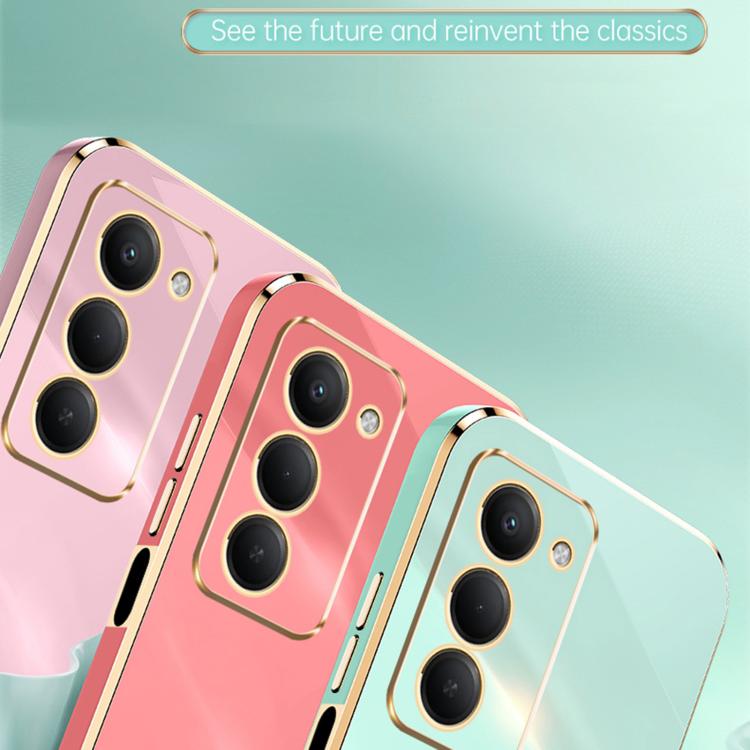 XINLI Straight Edge 6D Electroplate TPU Phone Case, For Redmi 15 5G / 4G EU 171mm, For Redmi A5 4G 171.7mm / Poco C71, For Redmi Turbo 4 Pro