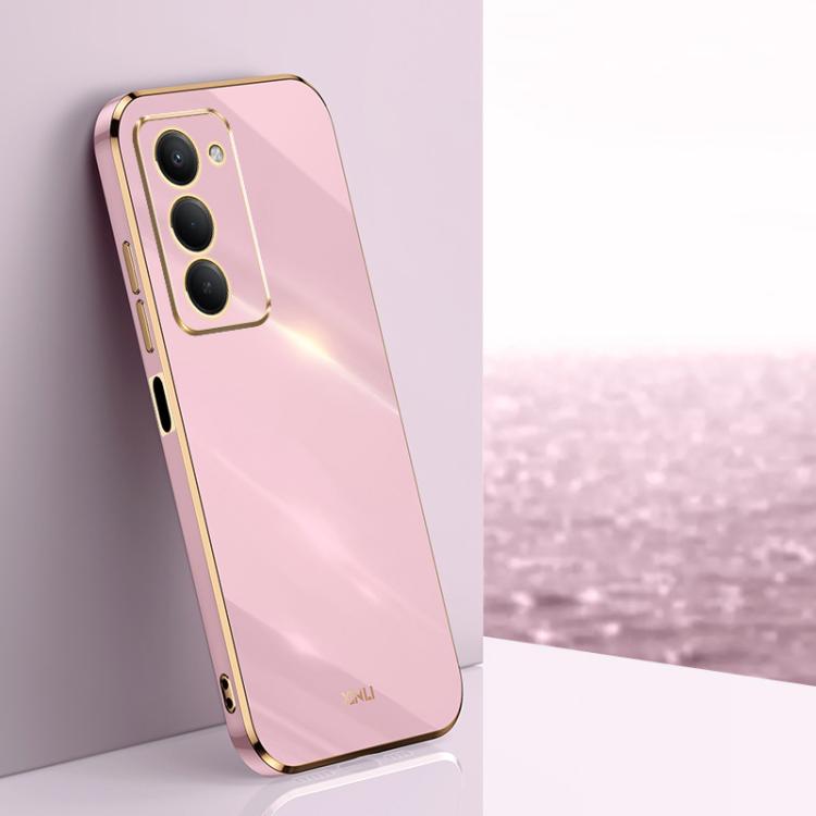 XINLI Straight Edge 6D Electroplate TPU Phone Case, For Redmi 15 5G / 4G EU 171mm, For Redmi A5 4G 171.7mm / Poco C71, For Redmi Turbo 4 Pro