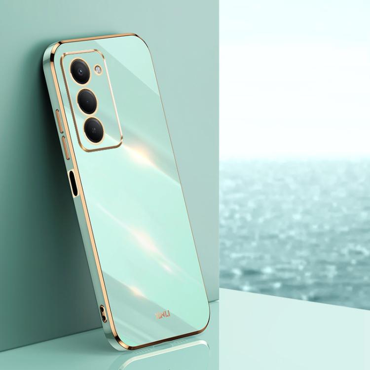 XINLI Straight Edge 6D Electroplate TPU Phone Case, For Redmi 15 5G / 4G EU 171mm, For Redmi A5 4G 171.7mm / Poco C71, For Redmi Turbo 4 Pro