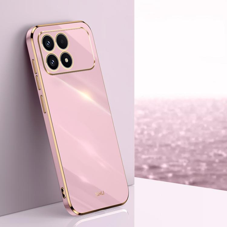XINLI Straight Edge 6D Electroplate TPU Phone Case, For Redmi Note 15 Pro 4G Global 163.2mm, For Redmi K90 / Poco F8 Pro, For Redmi 15 5G Global / 4G SEA 169.5