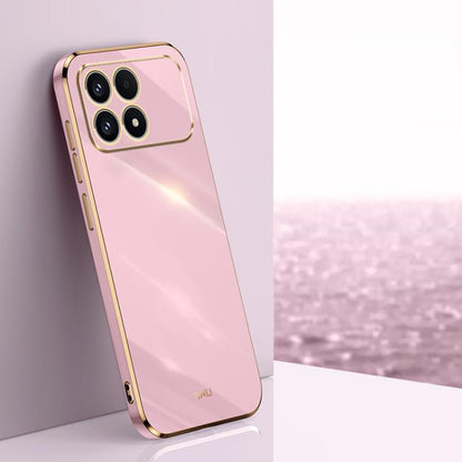 XINLI Straight Edge 6D Electroplate TPU Phone Case, For Redmi Note 15 Pro 4G Global 163.2mm, For Redmi K90 / Poco F8 Pro, For Redmi 15 5G Global / 4G SEA 169.5