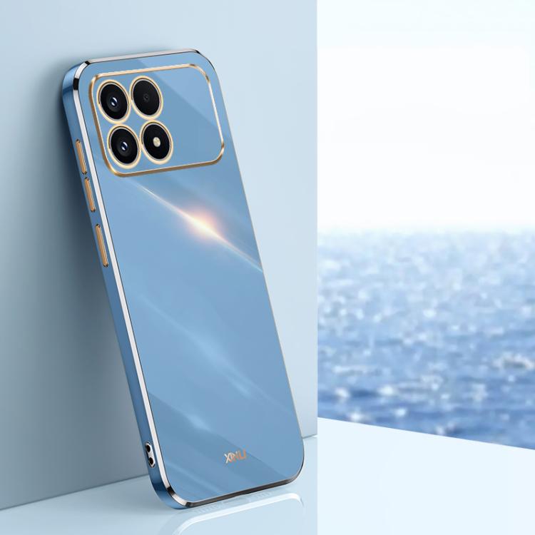 XINLI Straight Edge 6D Electroplate TPU Phone Case, For Redmi Note 15 Pro 4G Global 163.2mm, For Redmi K90 / Poco F8 Pro, For Redmi 15 5G Global / 4G SEA 169.5