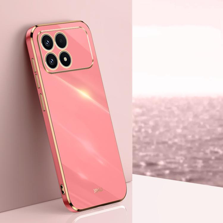 XINLI Straight Edge 6D Electroplate TPU Phone Case, For Redmi Note 15 Pro 4G Global 163.2mm, For Redmi K90 / Poco F8 Pro, For Redmi 15 5G Global / 4G SEA 169.5
