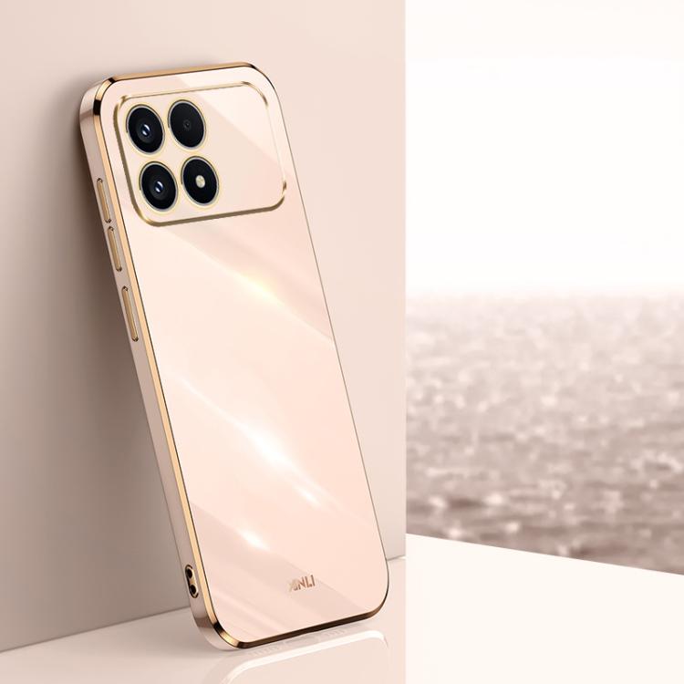 XINLI Straight Edge 6D Electroplate TPU Phone Case, For Redmi Note 15 Pro 4G Global 163.2mm, For Redmi K90 / Poco F8 Pro, For Redmi 15 5G Global / 4G SEA 169.5