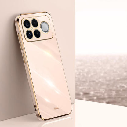 XINLI Straight Edge 6D Electroplate TPU Phone Case, For Redmi Turbo 5 5G/Poco X8 Pro 5G, For Redmi Note 15 4G Global 164mm, For Redmi K90 Pro Max / Poco F8 Ultra