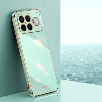 XINLI Straight Edge 6D Electroplate TPU Phone Case, For Redmi Turbo 5 5G/Poco X8 Pro 5G, For Redmi Note 15 4G Global 164mm, For Redmi K90 Pro Max / Poco F8 Ultra