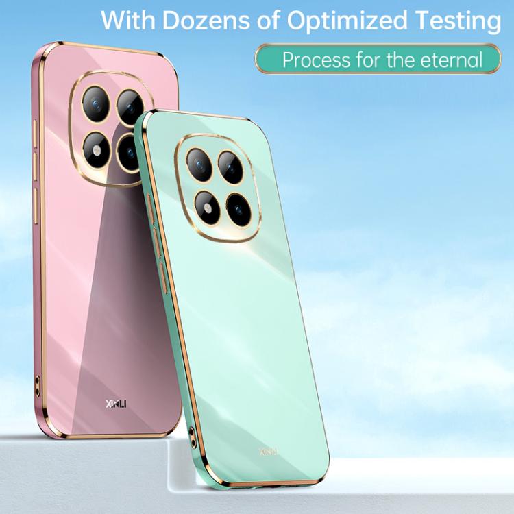 XINLI Straight Edge 6D Electroplate TPU Phone Case, For Redmi Note 15 Pro 4G Global 163.2mm, For Redmi K90 / Poco F8 Pro, For Redmi 15 5G Global / 4G SEA 169.5