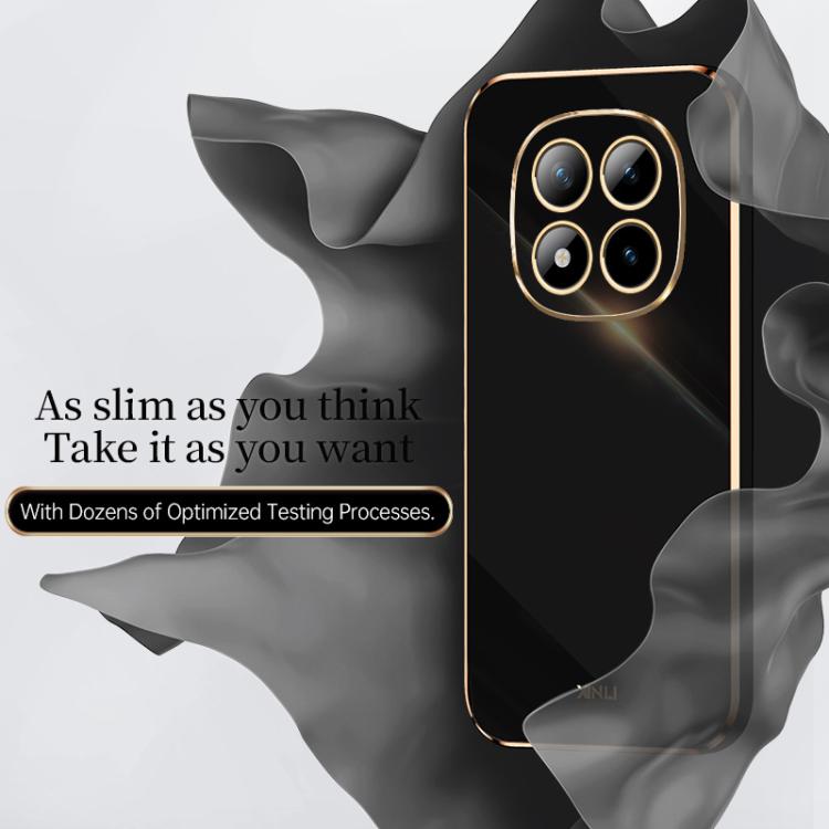XINLI Straight Edge 6D Electroplate TPU Phone Case, For Redmi Note 15 Pro 4G Global 163.2mm, For Redmi K90 / Poco F8 Pro, For Redmi 15 5G Global / 4G SEA 169.5