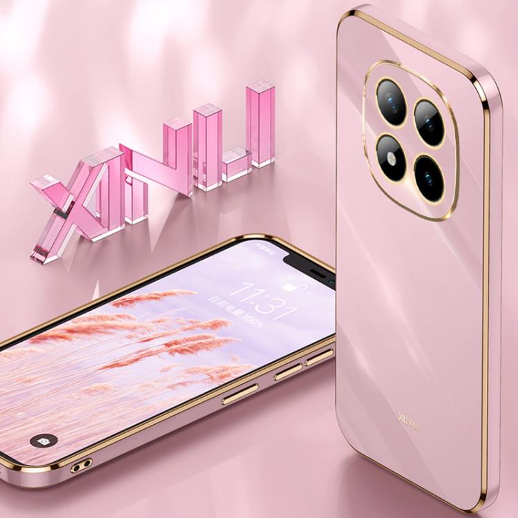 XINLI Straight Edge 6D Electroplate TPU Phone Case, For Redmi Note 15 Pro 4G Global 163.2mm, For Redmi K90 / Poco F8 Pro, For Redmi 15 5G Global / 4G SEA 169.5