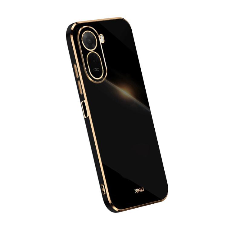 XINLI Straight Edge 6D Electroplate TPU Phone Case, For Redmi A7 Pro 4G/5G 171mm / Poco C85x 5G, For Redmi 15a 5G, For Redmi Turbo 5 Max 5G/Poco X8 Pro Max 5G