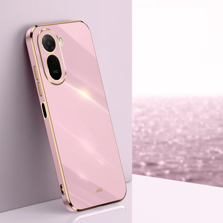XINLI Straight Edge 6D Electroplate TPU Phone Case, For Redmi A7 Pro 4G/5G 171mm / Poco C85x 5G, For Redmi 15a 5G, For Redmi Turbo 5 Max 5G/Poco X8 Pro Max 5G