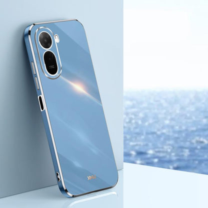 XINLI Straight Edge 6D Electroplate TPU Phone Case, For Redmi A7 Pro 4G/5G 171mm / Poco C85x 5G, For Redmi 15a 5G, For Redmi Turbo 5 Max 5G/Poco X8 Pro Max 5G