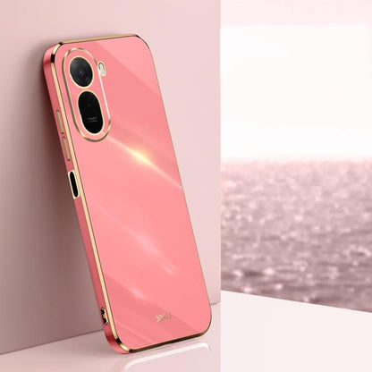 XINLI Straight Edge 6D Electroplate TPU Phone Case, For Redmi A7 Pro 4G/5G 171mm / Poco C85x 5G, For Redmi 15a 5G, For Redmi Turbo 5 Max 5G/Poco X8 Pro Max 5G