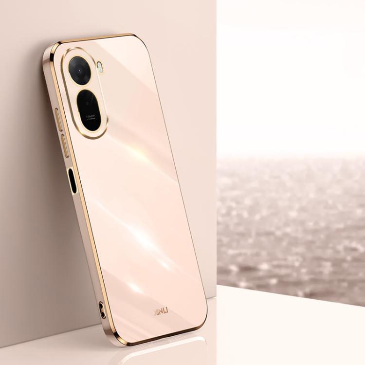 XINLI Straight Edge 6D Electroplate TPU Phone Case, For Redmi A7 Pro 4G/5G 171mm / Poco C85x 5G, For Redmi 15a 5G, For Redmi Turbo 5 Max 5G/Poco X8 Pro Max 5G