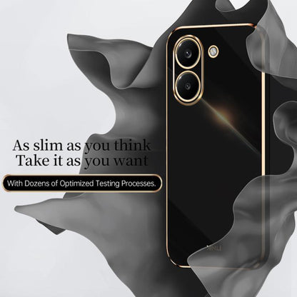 XINLI Straight Edge 6D Electroplate TPU Phone Case, For Redmi Turbo 5 5G/Poco X8 Pro 5G, For Redmi Note 15 4G Global 164mm, For Redmi K90 Pro Max / Poco F8 Ultra