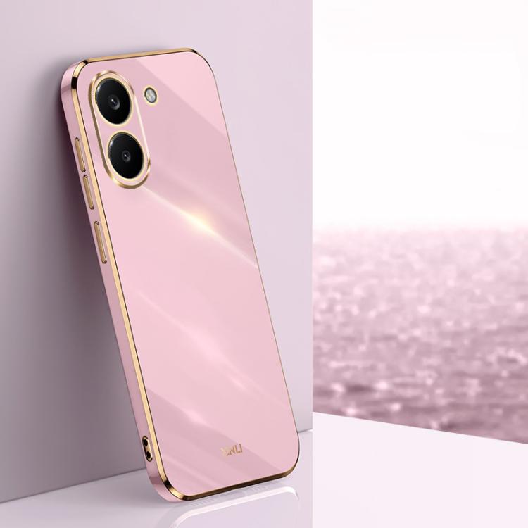 XINLI Straight Edge 6D Electroplate TPU Phone Case, For Redmi Turbo 5 5G/Poco X8 Pro 5G, For Redmi Note 15 4G Global 164mm, For Redmi K90 Pro Max / Poco F8 Ultra