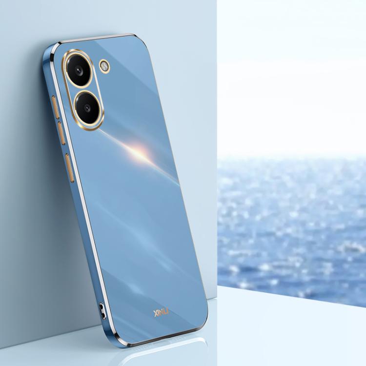 XINLI Straight Edge 6D Electroplate TPU Phone Case, For Redmi Turbo 5 5G/Poco X8 Pro 5G, For Redmi Note 15 4G Global 164mm, For Redmi K90 Pro Max / Poco F8 Ultra
