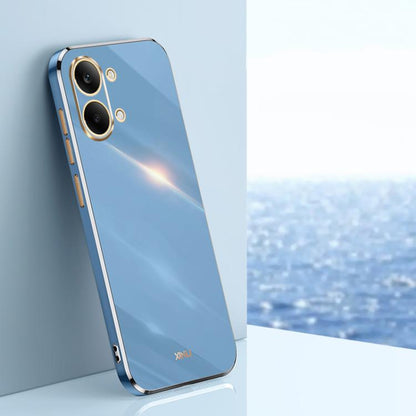 XINLI Straight Edge 6D Electroplate TPU Phone Case, For Redmi A7 Pro 4G/5G 171mm / Poco C85x 5G, For Redmi 15a 5G, For Redmi Turbo 5 Max 5G/Poco X8 Pro Max 5G