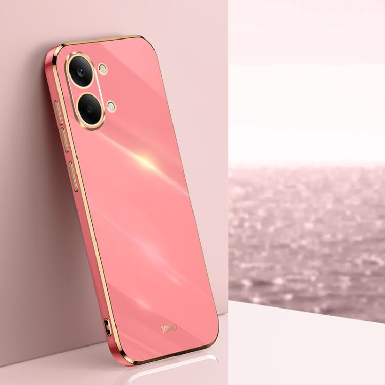 XINLI Straight Edge 6D Electroplate TPU Phone Case, For Redmi A7 Pro 4G/5G 171mm / Poco C85x 5G, For Redmi 15a 5G, For Redmi Turbo 5 Max 5G/Poco X8 Pro Max 5G