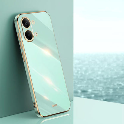 XINLI Straight Edge 6D Electroplate TPU Phone Case, For Redmi A7 Pro 4G/5G 171mm / Poco C85x 5G, For Redmi 15a 5G, For Redmi Turbo 5 Max 5G/Poco X8 Pro Max 5G