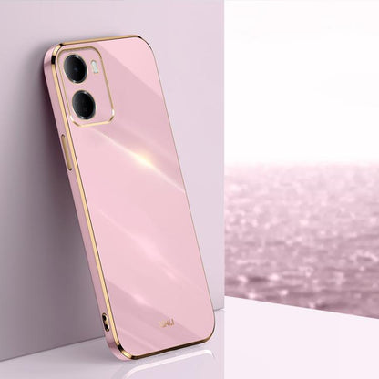 XINLI Straight Edge 6D Electroplate TPU Phone Case, For Redmi A7 Pro 4G/5G 171mm / Poco C85x 5G, For Redmi 15a 5G, For Redmi Turbo 5 Max 5G/Poco X8 Pro Max 5G