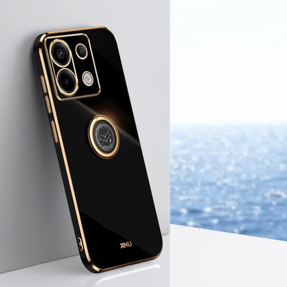 XINLI Straight Edge 6D Electroplate TPU Phone Case with Ring Holder, For Xiaomi Redmi Note 13 Pro+, For Xiaomi Redmi Note 13 Pro, For Xiaomi Redmi K60 Ultra / Mi 13T