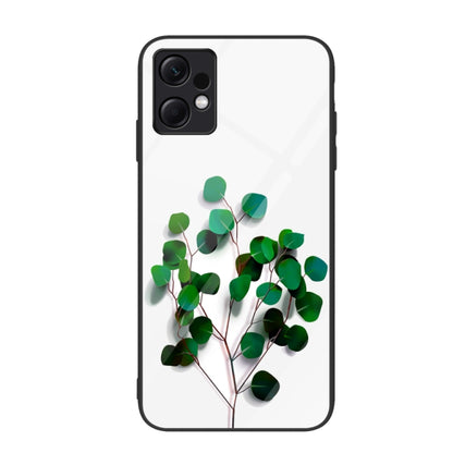 Colorful Painted Glass Phone Case, For Xiaomi Redmi Note 12 4G Global