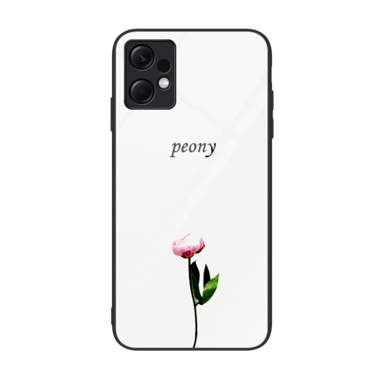Colorful Painted Glass Phone Case, For Xiaomi Redmi Note 12 4G Global