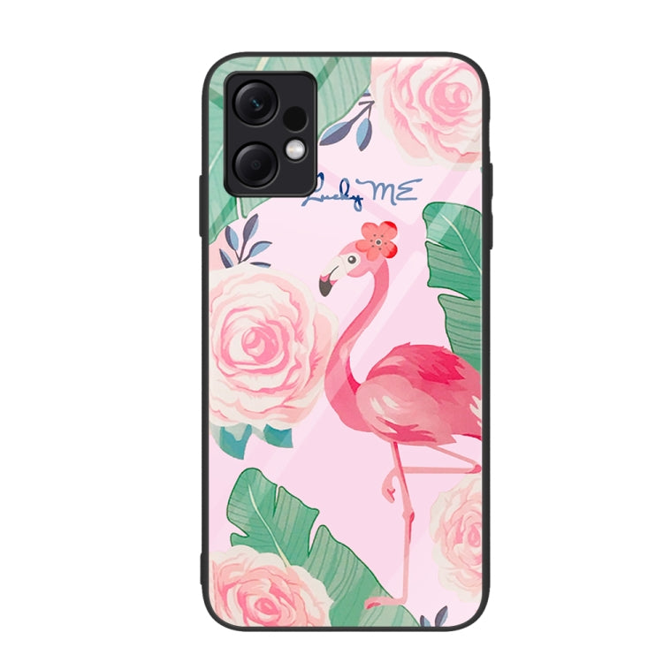 Colorful Painted Glass Phone Case, For Xiaomi Redmi Note 12 4G Global