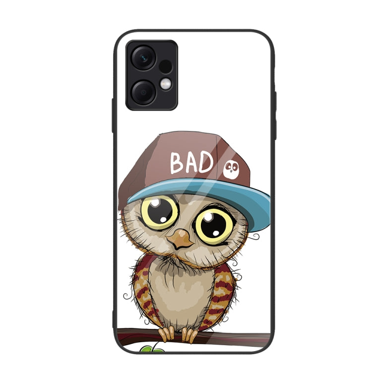 Colorful Painted Glass Phone Case, For Xiaomi Redmi Note 12 4G Global