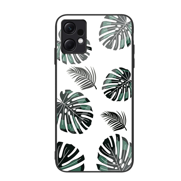Colorful Painted Glass Phone Case, For Xiaomi Redmi Note 12 4G Global