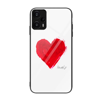 Colorful Painted Glass Phone Case, For Xiaomi Redmi Note 12 Turbo