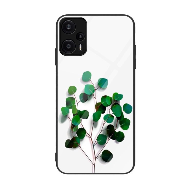 Colorful Painted Glass Phone Case, For Xiaomi Redmi Note 12 Turbo
