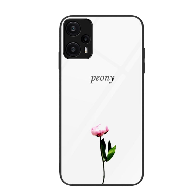 Colorful Painted Glass Phone Case, For Xiaomi Redmi Note 12 Turbo