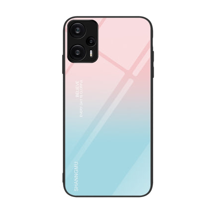 Colorful Painted Glass Phone Case, For Xiaomi Redmi Note 12 Turbo