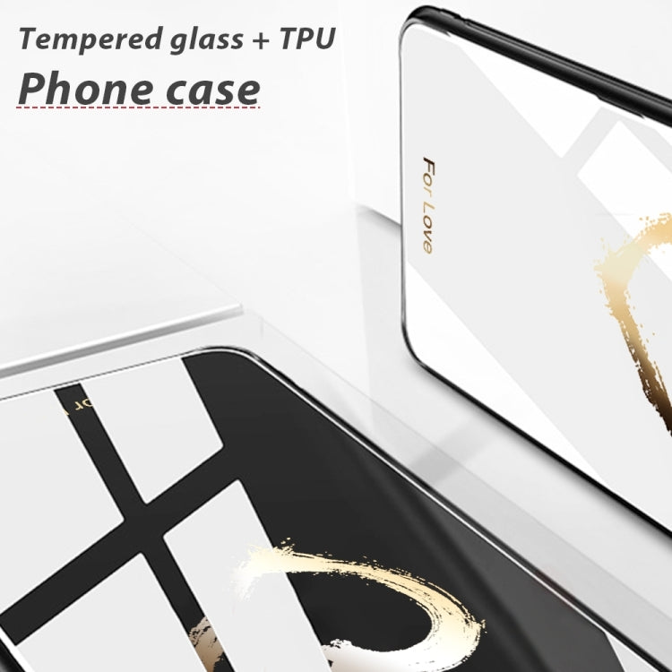 Colorful Painted Glass Phone Case, For Xiaomi Redmi Note 12 4G Global