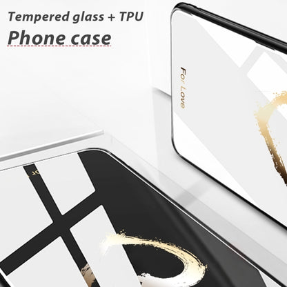 Colorful Painted Glass Phone Case, For Xiaomi Redmi Note 12 Turbo
