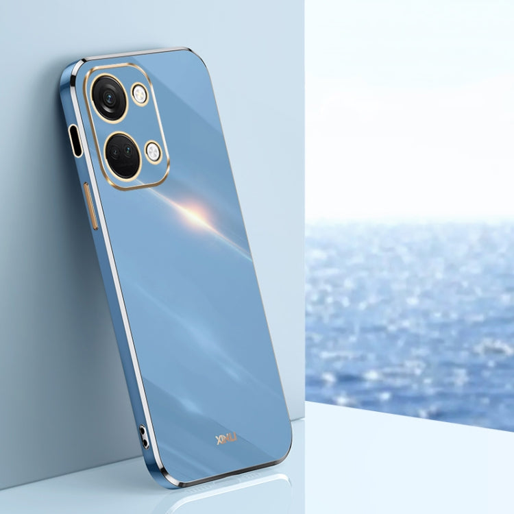 XINLI Straight Edge 6D Electroplate TPU Phone Case, For OnePlus 12, For OnePlus Ace 2V