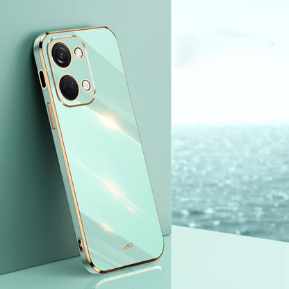 XINLI Straight Edge 6D Electroplate TPU Phone Case, For OnePlus 12, For OnePlus Ace 2V