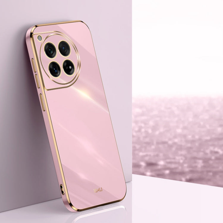 XINLI Straight Edge 6D Electroplate TPU Phone Case, For OnePlus Ace 5 Racing, For OnePlus 13T, For OnePlus Ace 3