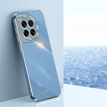 XINLI Straight Edge 6D Electroplate TPU Phone Case, For OnePlus Ace 5 Racing, For OnePlus 13T, For OnePlus Ace 3