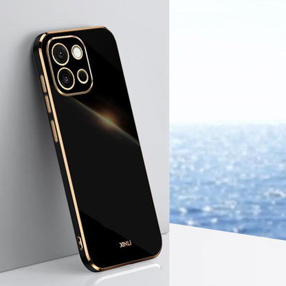 XINLI Straight Edge 6D Electroplate TPU Phone Case, For OnePlus Ace 5 Racing, For OnePlus 13T, For OnePlus Ace 3