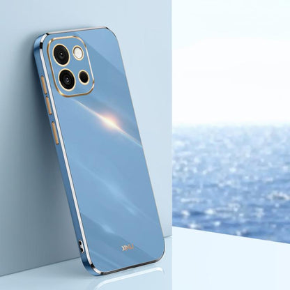 XINLI Straight Edge 6D Electroplate TPU Phone Case, For OnePlus Ace 5 Racing, For OnePlus 13T, For OnePlus Ace 3