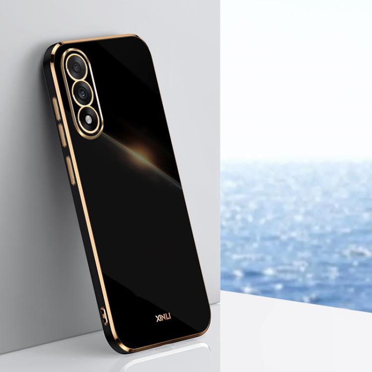 XINLI Straight Edge 6D Electroplate TPU Phone Case, For OnePlus Turbo 6, For OnePlus 15 5G, For OnePlus Ace 5 Ultra