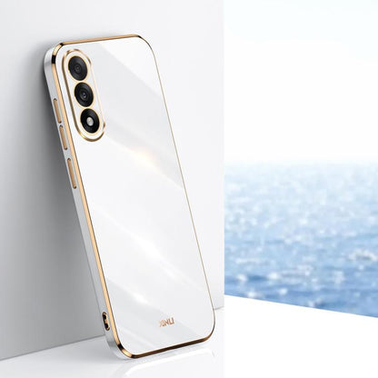 XINLI Straight Edge 6D Electroplate TPU Phone Case, For OnePlus Turbo 6, For OnePlus 15 5G, For OnePlus Ace 5 Ultra