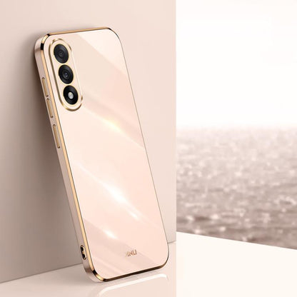XINLI Straight Edge 6D Electroplate TPU Phone Case, For OnePlus Turbo 6, For OnePlus 15 5G, For OnePlus Ace 5 Ultra