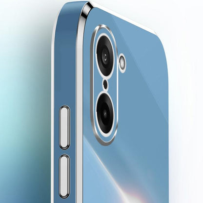 XINLI Straight Edge 6D Electroplate TPU Phone Case, For OnePlus Ace 5 Racing, For OnePlus 13T, For OnePlus Ace 3