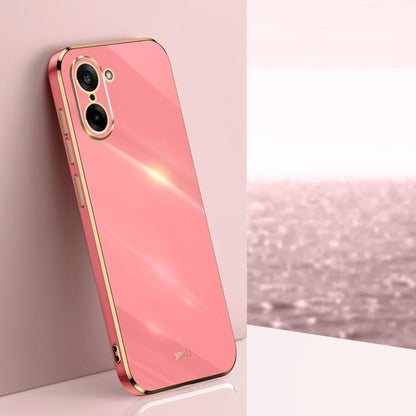 XINLI Straight Edge 6D Electroplate TPU Phone Case, For OnePlus Ace 5 Racing, For OnePlus 13T, For OnePlus Ace 3